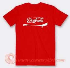 Count Dracula Coca Cola Parody T-shirt On Sale