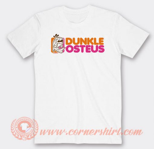 Dunkle Osteus Dunkin Donuts Parody T-shirt On Sale