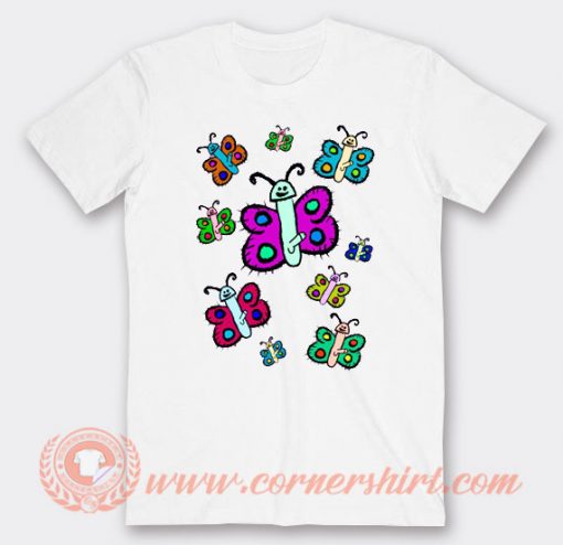 Funny Dick Of Butterfly T-shirt On Sale
