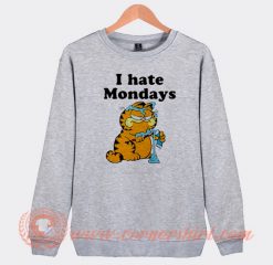 Parks and Recreation Garfield I Hate Mondays Sweatshirt On Sale