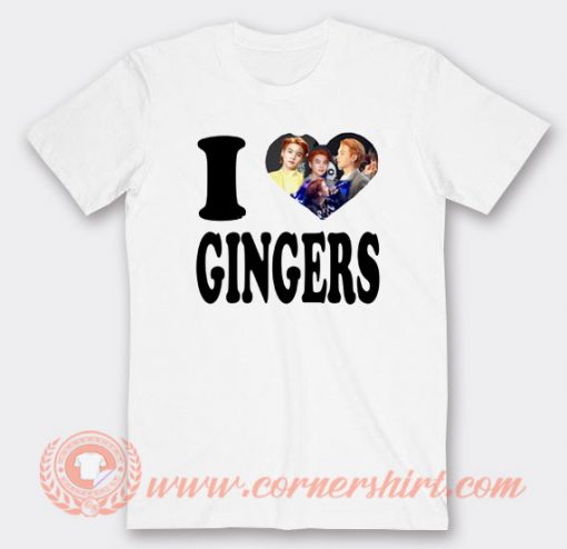 I Love Gingers Kpop T-shirt On Sale