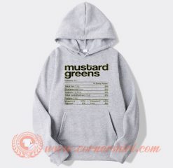 Mustard Green Nutrition Facts Hoodie On Sale