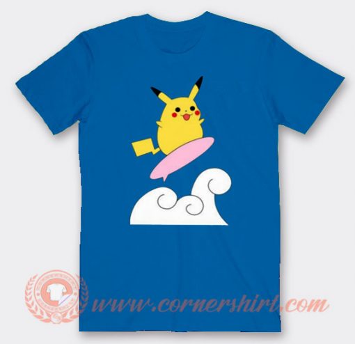 Pokemon Surfing T-shirt On Sale