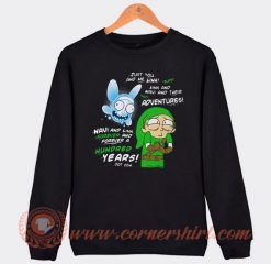 Rick And Morty Link And Navi Forever And Ever Sweatshirt