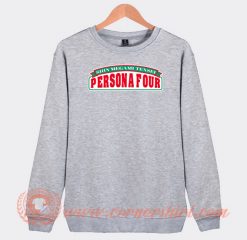 Shin Megami Tensei Persona Four Sweatshirt On Sale