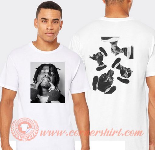 Smino Christopher Smith Jr Face T-shirt On Sale