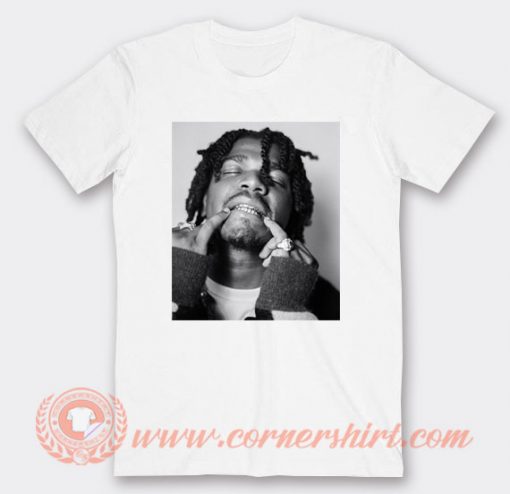 Smino Rapper Face T-shirt On Sale