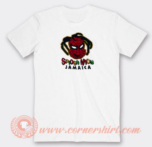 Spider Mon Jamaica Spiderman Parody T-shirt On Sale