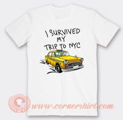 Tom Holland I Survived My Trip To Nyc T-shirt On Sale