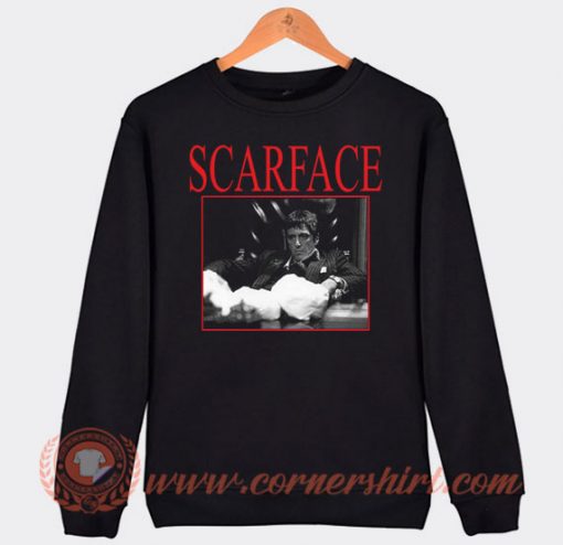 Tony Montrana Scarface Sweatshirt On Sale