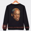 Vintage Dennis Rodman Face Sweatshirt On Sale