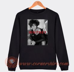 Whitney Houston Black Dress Sweatshirt On Sale