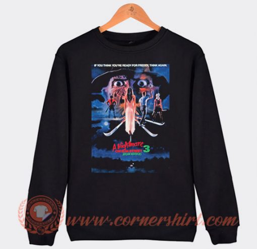 A Nightmare On Elm Street 3 Sweatshirt On Sale