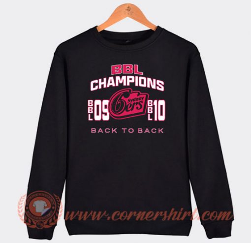 BBL Champions Sixters Sydney Sweatshirt On Sale
