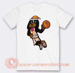 Christmas Smokey Dog Tennessee Basketball T-shirt On Sale