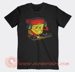 DJ Spongebob T-shirt On Sale