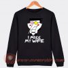 Deltarune Spamton I Miss My Wife Sweatshirt On Sale