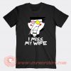 Deltarune Spamton I Miss My Wife T-shirt On Sale