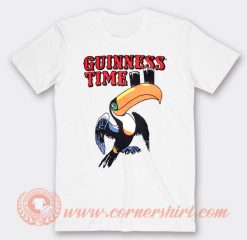 Guinness Time Toucan T-shirt On Sale