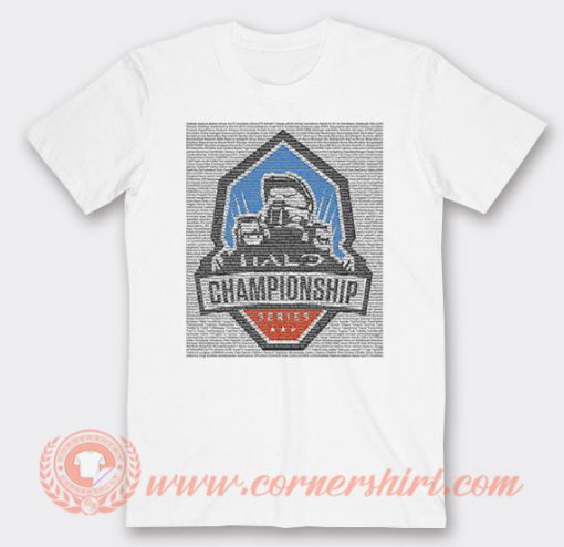 Halo Esports Championship Series T-shirt On Sale