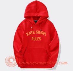 Kate Siegel Rules Hoodie On Sale