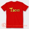 Krillin Tacos T-shirt On Sale