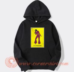 La Cantante Mexican Loteria Hoodie On Sale