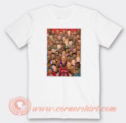 Michael Jordan And Friends T-shirt On Sale