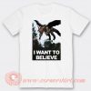 Monster Hunter I Want To Believe T-shirt On Sale
