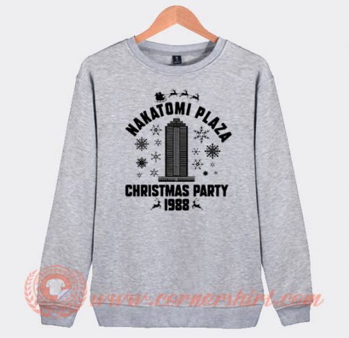 Nakatomi Plaza Christmas Party 1988 Sweatshirt On Sale