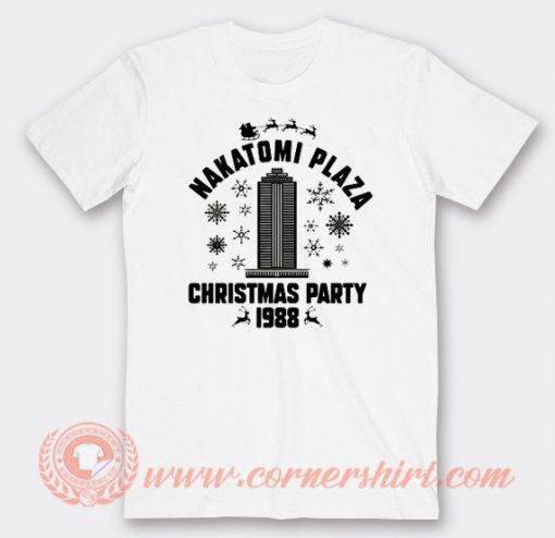 Nakatomi Plaza Christmas Party 1988 T-shirt On Sale