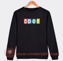 Obey Toy Block Sweatshirt On Sale