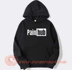 Pain Hub Logo Hoodie On Sale