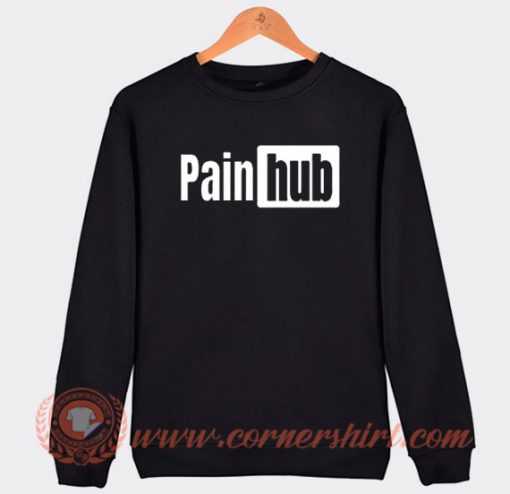 Pain Hub Logo Sweatshirt On Sale
