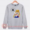 Sailor Moon Marijuana Sweatshirt On Sale