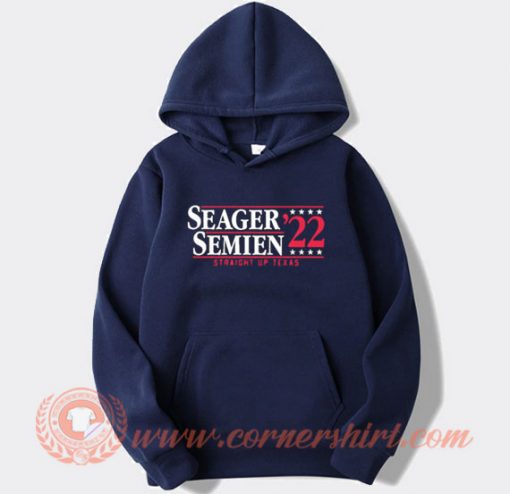 Seager Semien Straight Up Texas Hoodie On Sale