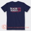 Seager Semien Straight Up Texas T-shirt On Sale