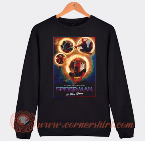 Spiderman No Way Home Poster Sweatshirt On Sale