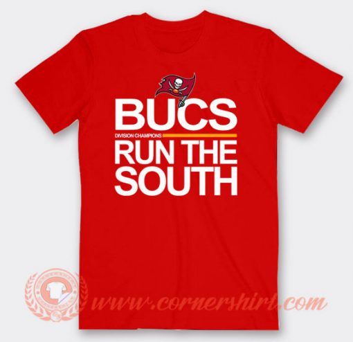 Tampa Bay Buccaneers Bucs Run The South T-shirt On Sale