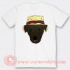 Ted The Dog With Hat T-shirt On Sale