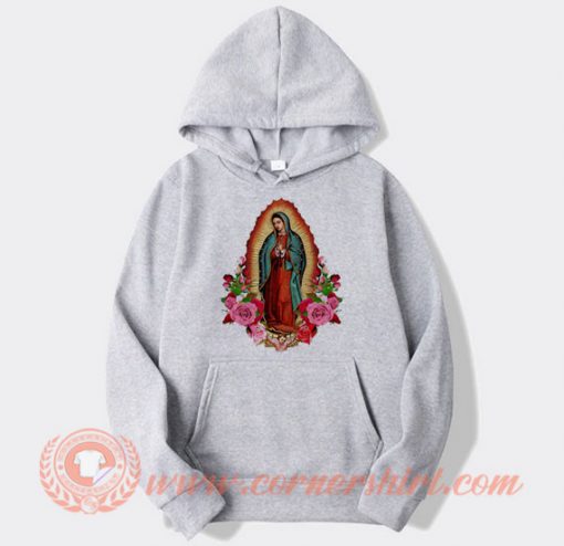 Virgen De Guadalupe Hoodie On Sale