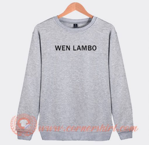 Wen Lambo Sweatshirt On Sale