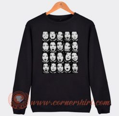 Bjork Face Printed Sweatshirt On Sale