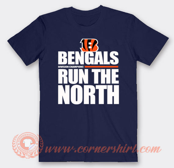 Cincinnati Bengals Run The North T-shirt On Sale 