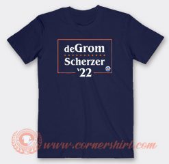 Degrom Scherzer 22 T-shirt On Sale