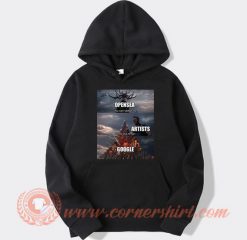 Difinitely Opensea Artists and Google Hoodie On Sale