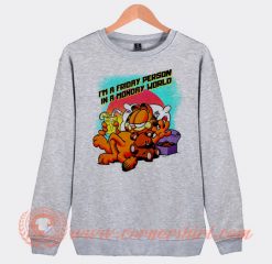 Garfield I'm a Friday Person Sweatshirt On Sale