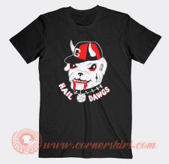 Georgia Bulldog Hail Dawgs T-shirt On Sale