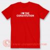 I Love Constitution T-shirt On Sale