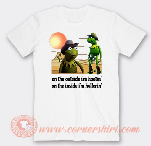 Kermit Hootin And Hollerin T-shirt On Sale